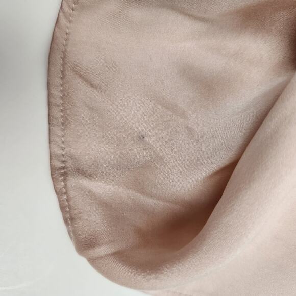 Sandro Paris Tank Size 2 US Size 6 Cream Sleeveless NWT 100% Silk Bow - Picture 12 of 12